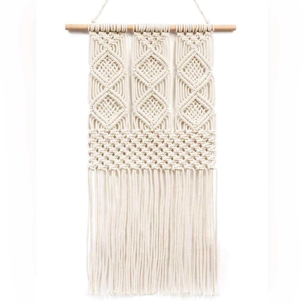Macrame Wall Hanging Woven Tapestry - BOHO Chic - Bohemian